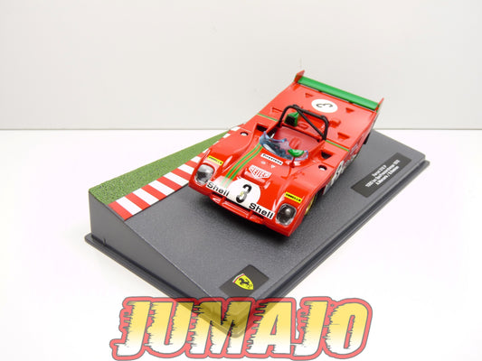 CF11 voiture 1/43 HACHETTES IXO FERRARI sport : 312 P 1000 km Spa 1972 #3