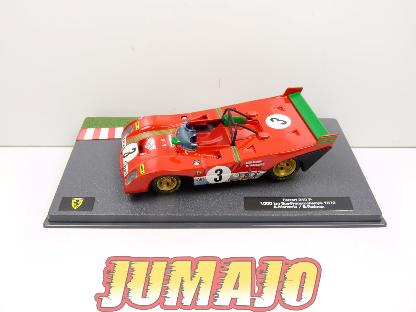 CF11 voiture 1/43 HACHETTES IXO FERRARI sport : 312 P 1000 km Spa 1972 #3
