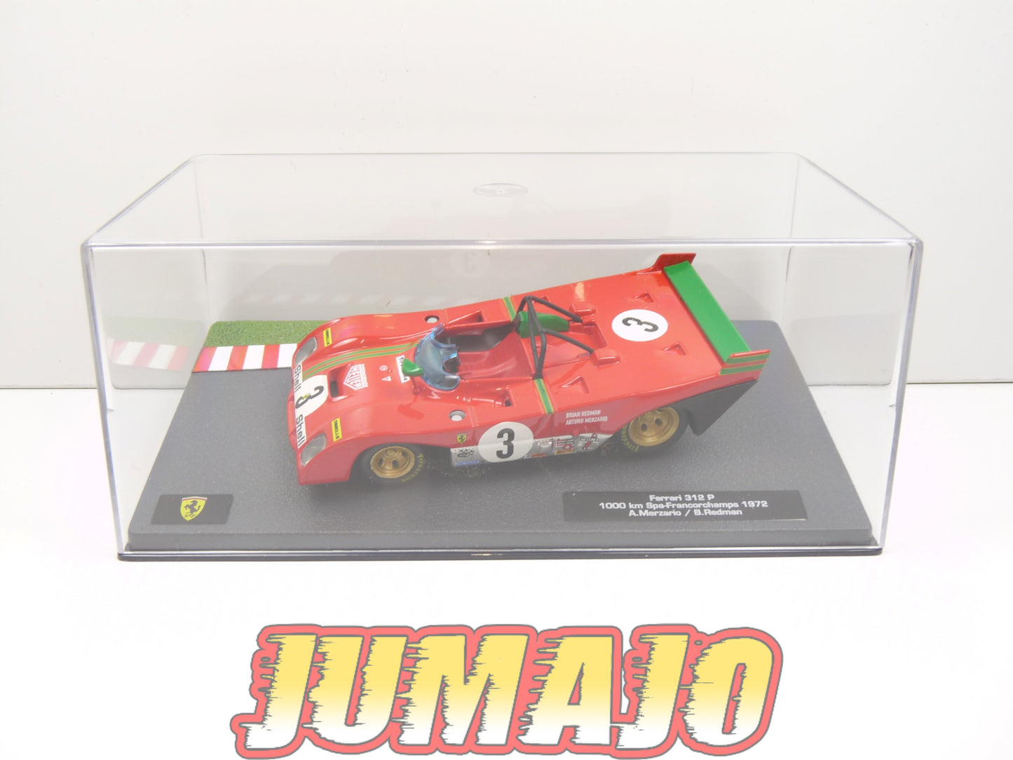 CF11 voiture 1/43 HACHETTES IXO FERRARI sport : 312 P 1000 km Spa 1972 #3
