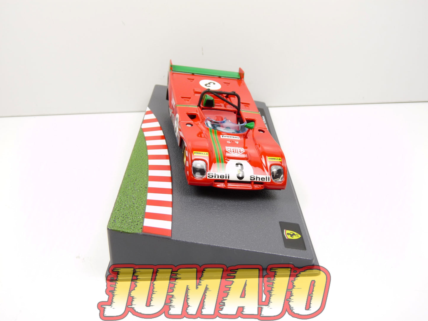CF11 voiture 1/43 HACHETTES IXO FERRARI sport : 312 P 1000 km Spa 1972 #3