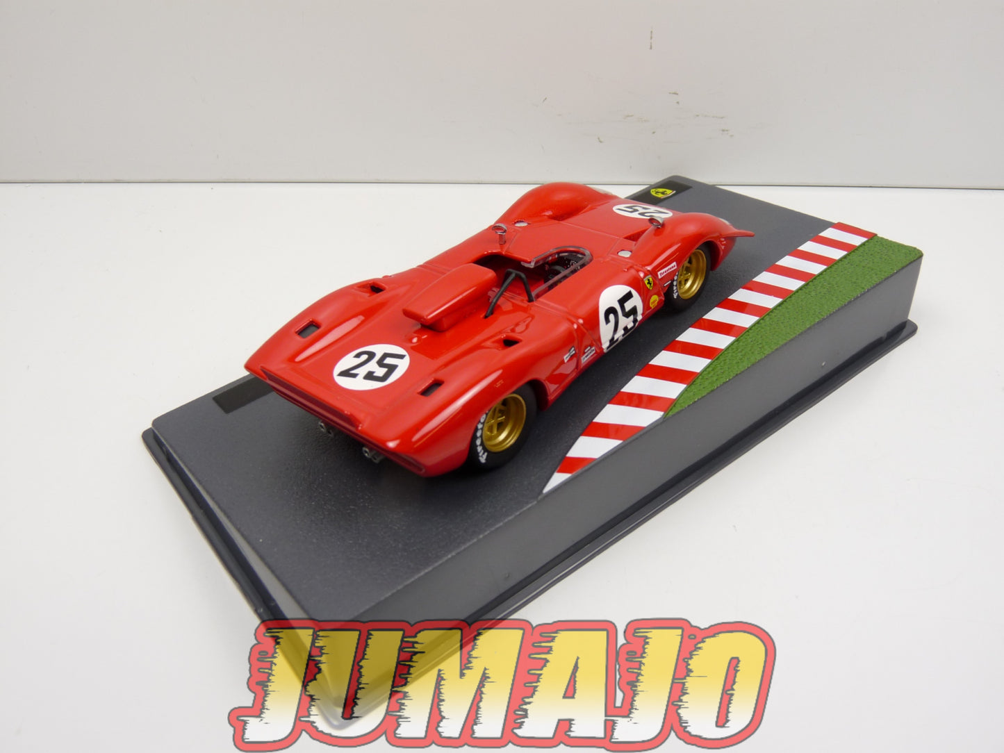 CF13 voiture 1/43 HACHETTES IXO FERRARI sport : 312 P 12h Sebring 1969 #25 Andretti Amon