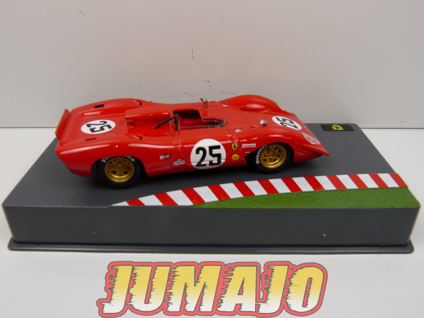 CF13 voiture 1/43 HACHETTES IXO FERRARI sport : 312 P 12h Sebring 1969 #25 Andretti Amon
