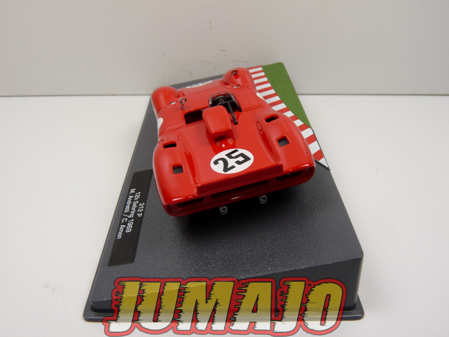 CF13 voiture 1/43 HACHETTES IXO FERRARI sport : 312 P 12h Sebring 1969 #25 Andretti Amon