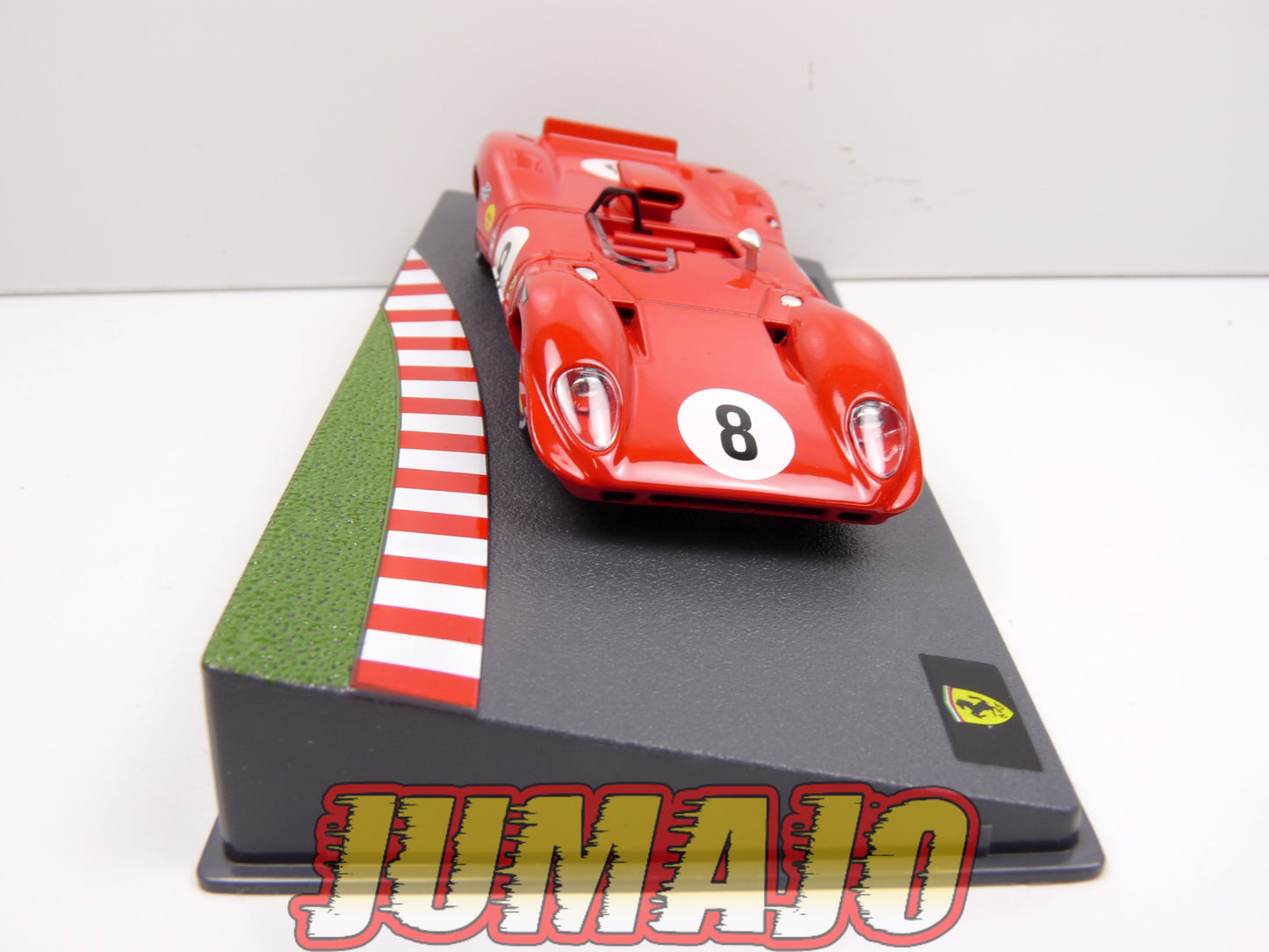 CF21 voiture 1/43 HACHETTES IXO FERRARI sport : 312 P 1000 km Spa 1969 #8