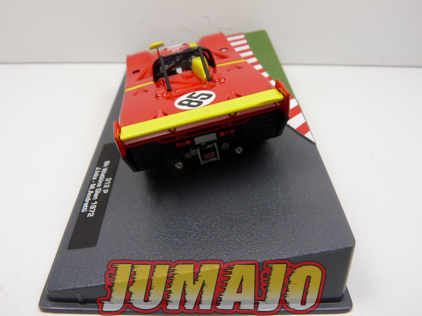 CF2 voiture 1/43 HACHETTE IXO FERRARI sport : 312 P 6h Watkins Glen 1972 #85 J.Ickx
