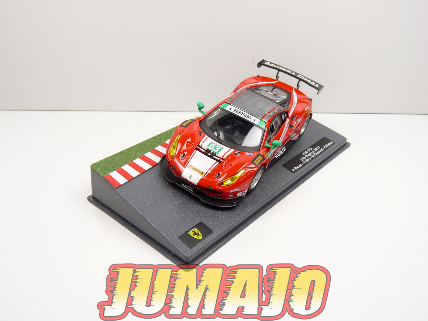 CF3 voiture 1/43 HACHETTES IXO FERRARI sport : 488 GT3 24h Daytona 2017 #63