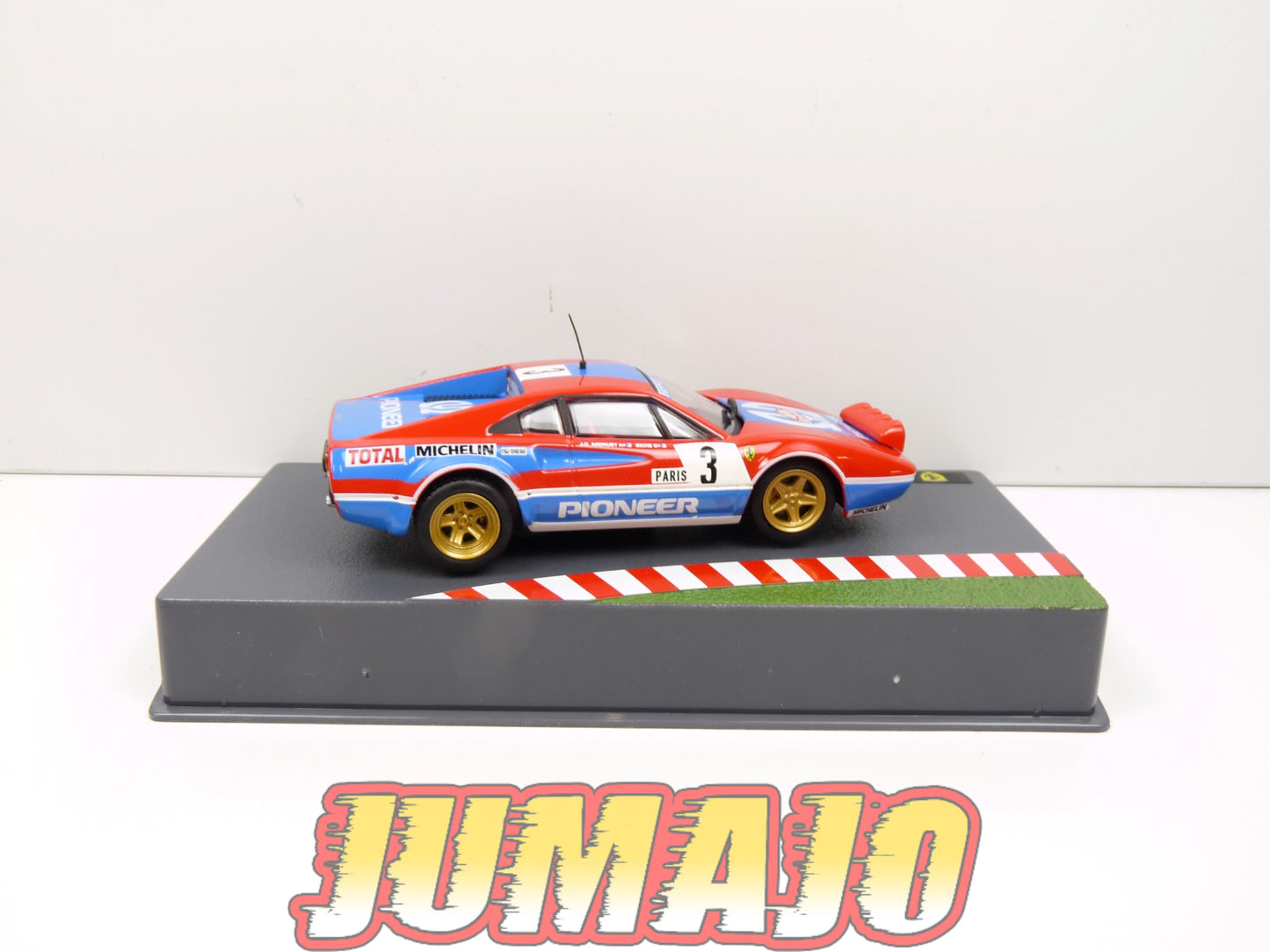 CF5 voiture 1/43 HACHETTE IXO FERRARI sport : 308 GTB Rallye Monte Carlo 1982 Andruet #3