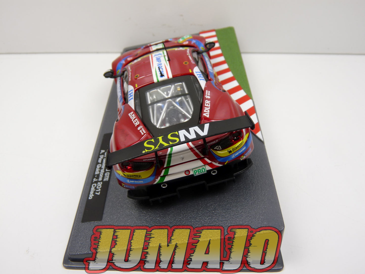 CF7 voiture 1/43 HACHETTES IXO FERRARI sport : 488 GTE 6h Silverstone 2017 #51