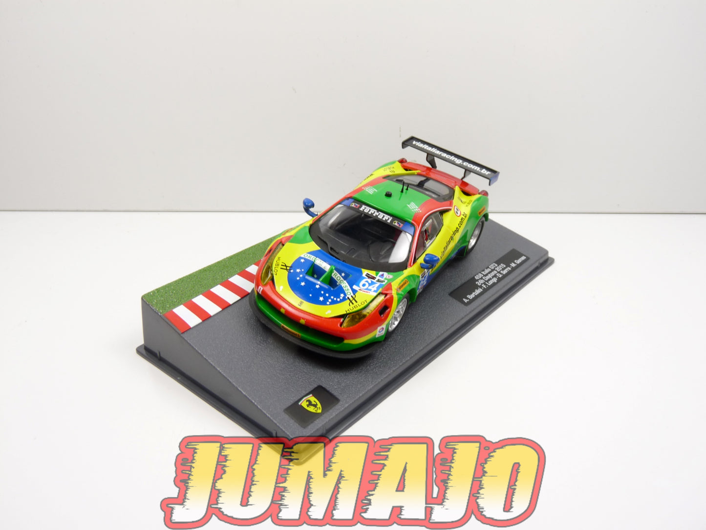 CF8 voiture 1/43 HACHETTES IXO FERRARI sport : 458 Italia GT3 24h Daytona 2015 #64