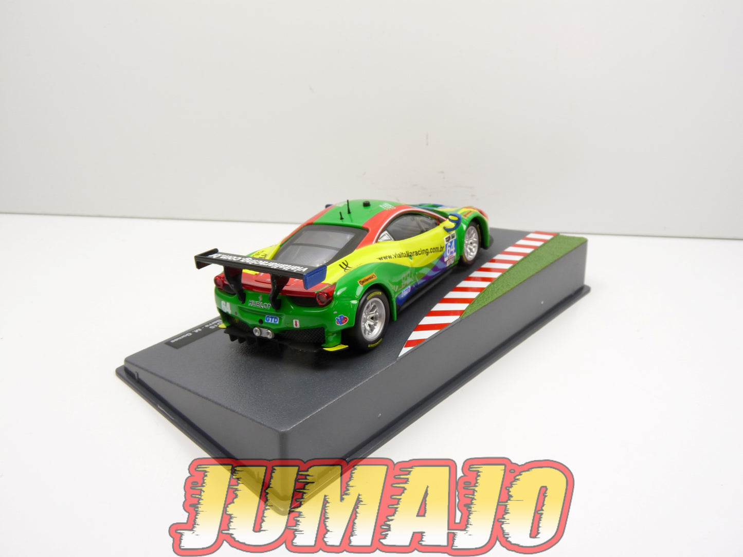 CF8 voiture 1/43 HACHETTES IXO FERRARI sport : 458 Italia GT3 24h Daytona 2015 #64