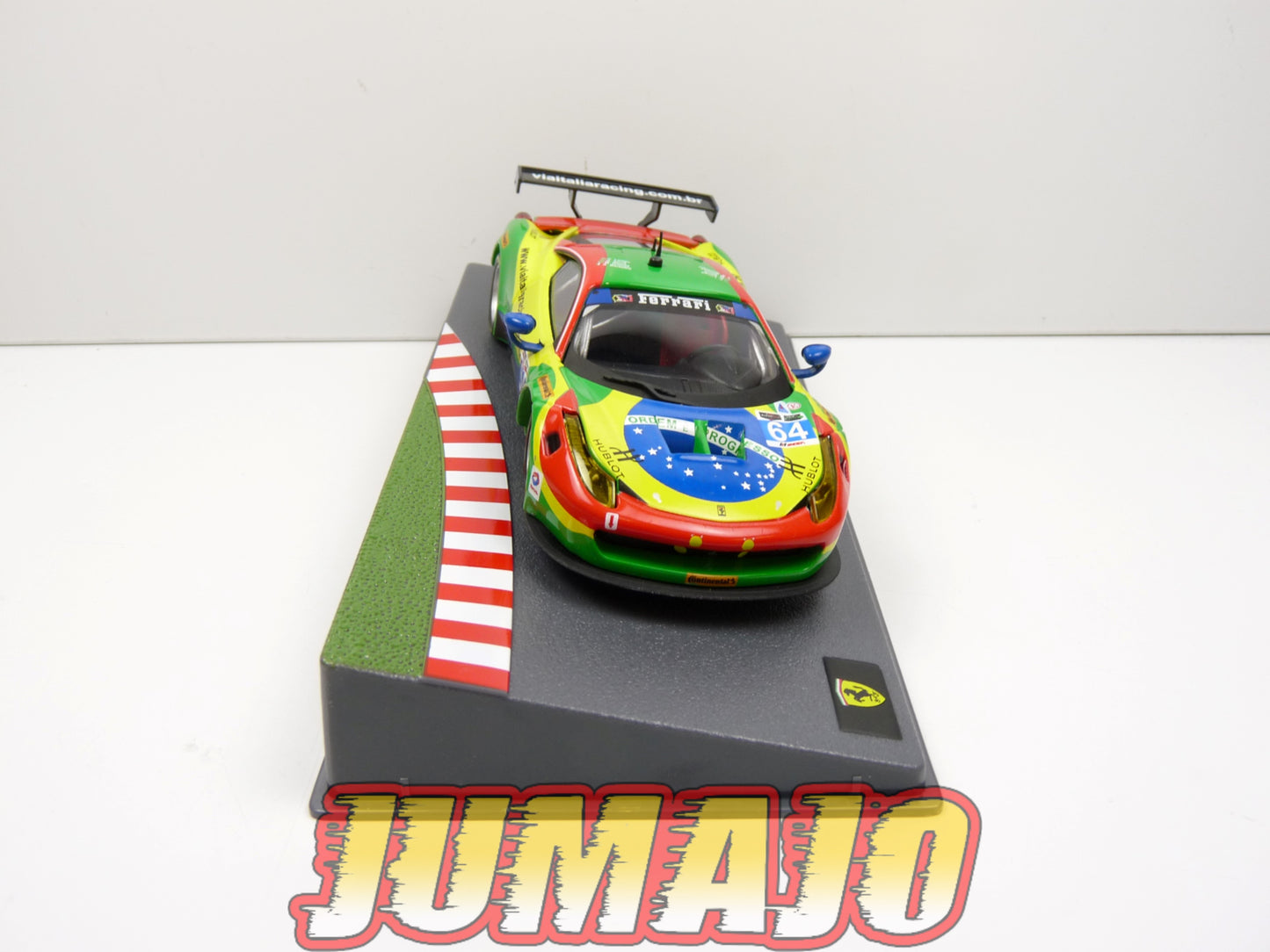 CF8 voiture 1/43 HACHETTES IXO FERRARI sport : 458 Italia GT3 24h Daytona 2015 #64