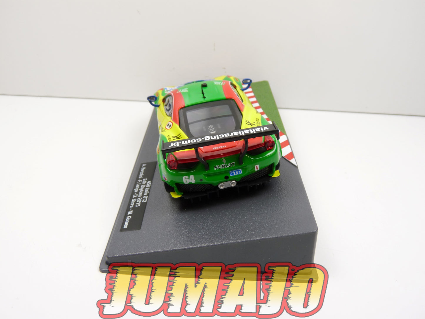 CF8 voiture 1/43 HACHETTES IXO FERRARI sport : 458 Italia GT3 24h Daytona 2015 #64
