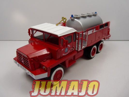CPF111 Camion 1/43 Hachette IXO Pompiers : BERLIET GBC 8MT camion d'épandage