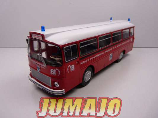 CP19 POMPIERS 1/43 altaya IXO Autocar Saviem SC5P