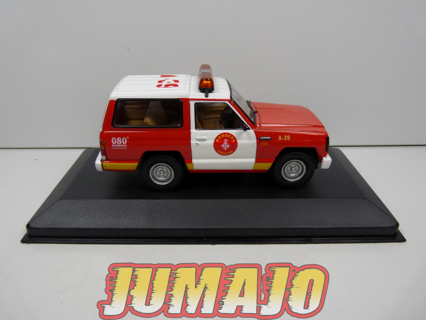 CP95 POMPIERS 1/43 altaya IXO Nissan patrol Bomberos de Barcelona