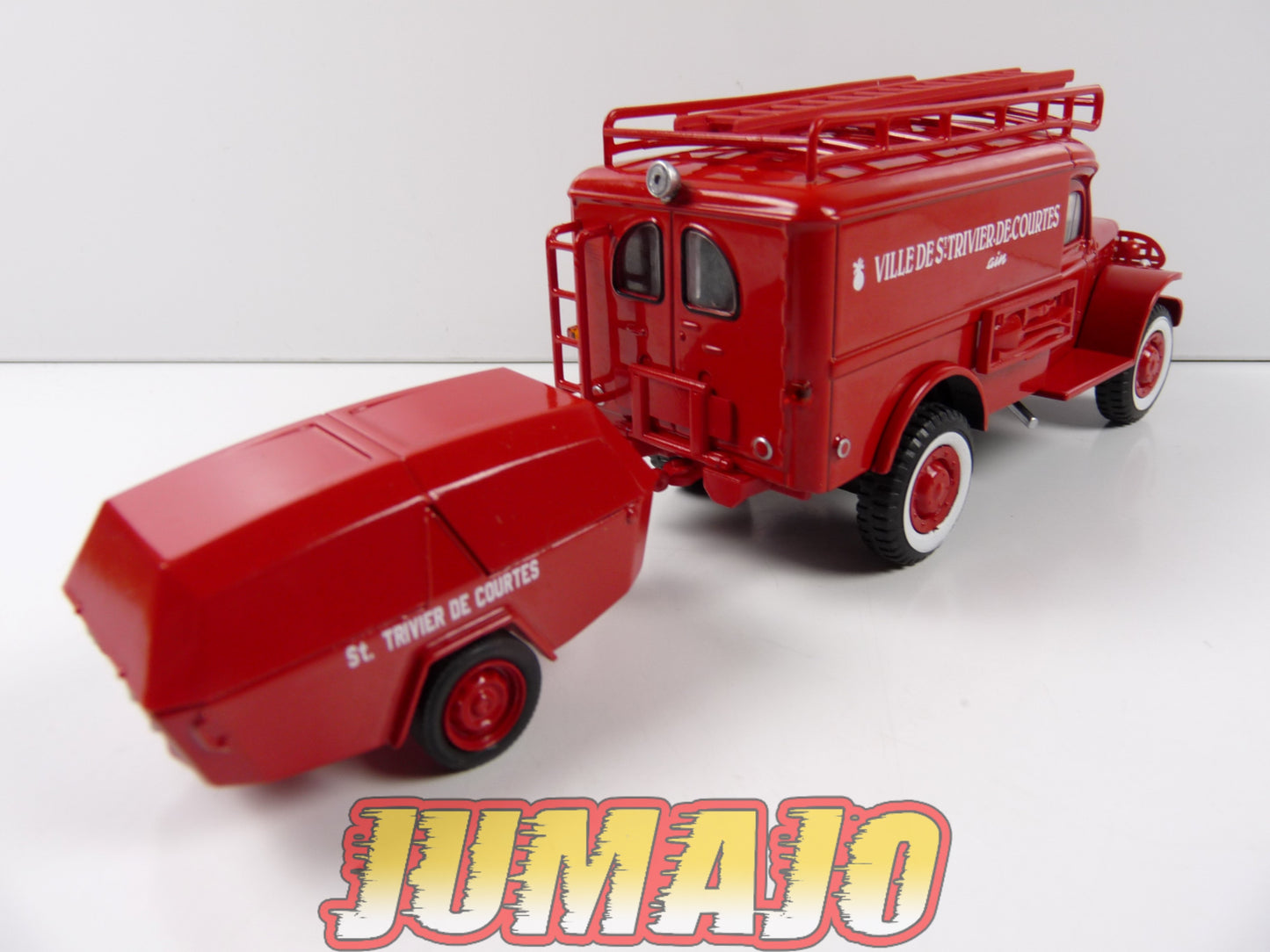 CPF113 Camion 1/43 Hachette IXO Pompiers : DODGE WC54 + motopompe MPR Guinard de 1948
