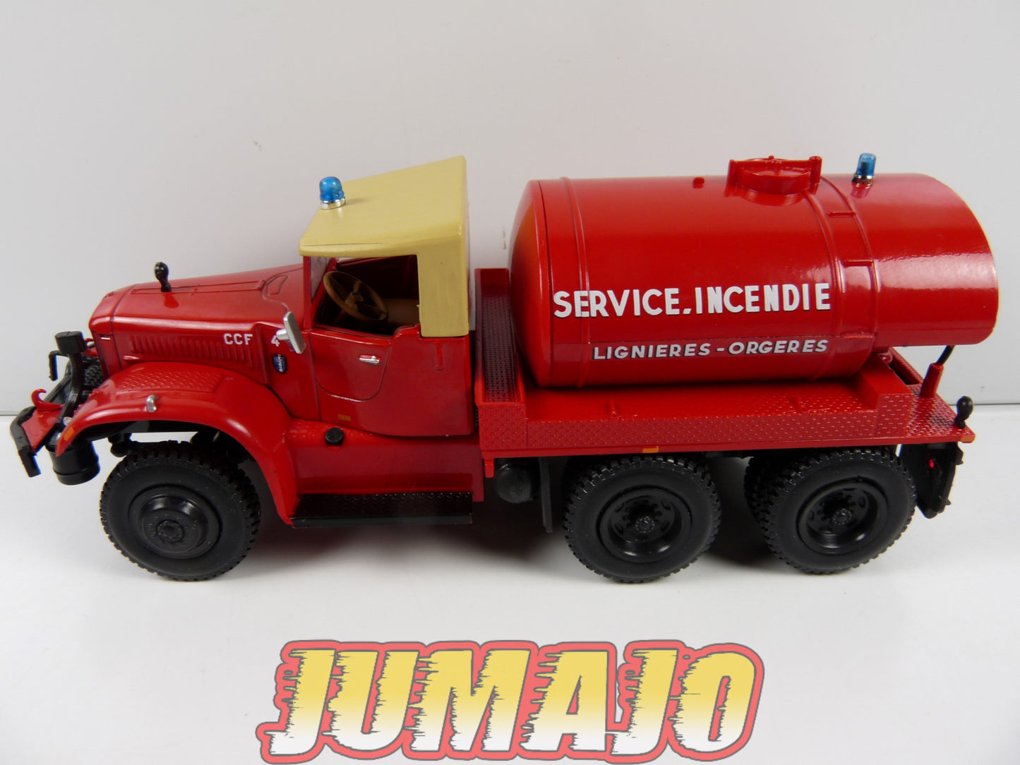 CPF114 Camion 1/43 Hachette IXO Pompiers : CC Diamond 6x6 Citerne