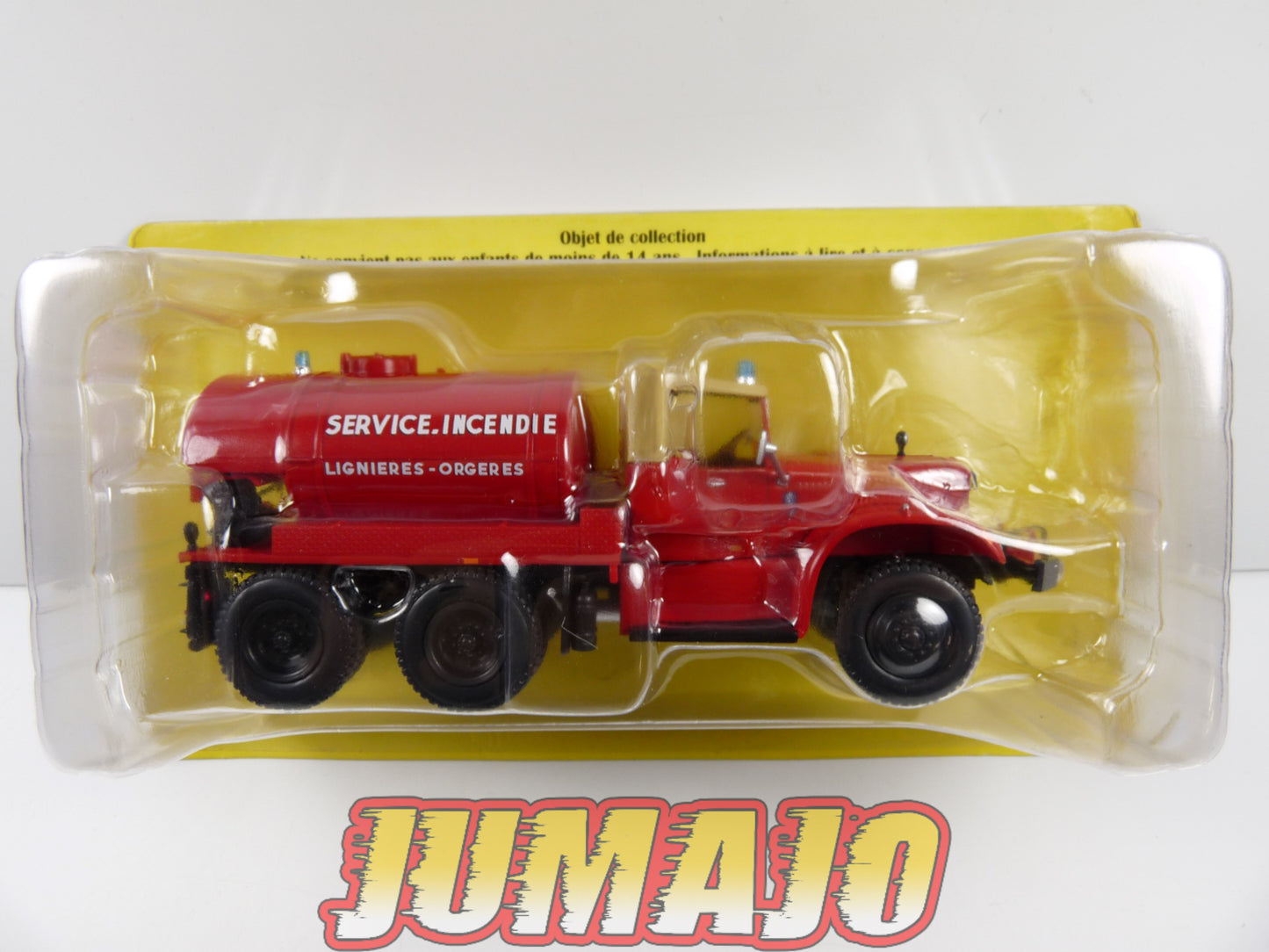 CPF114 Camion 1/43 Hachette IXO Pompiers : CC Diamond 6x6 Citerne
