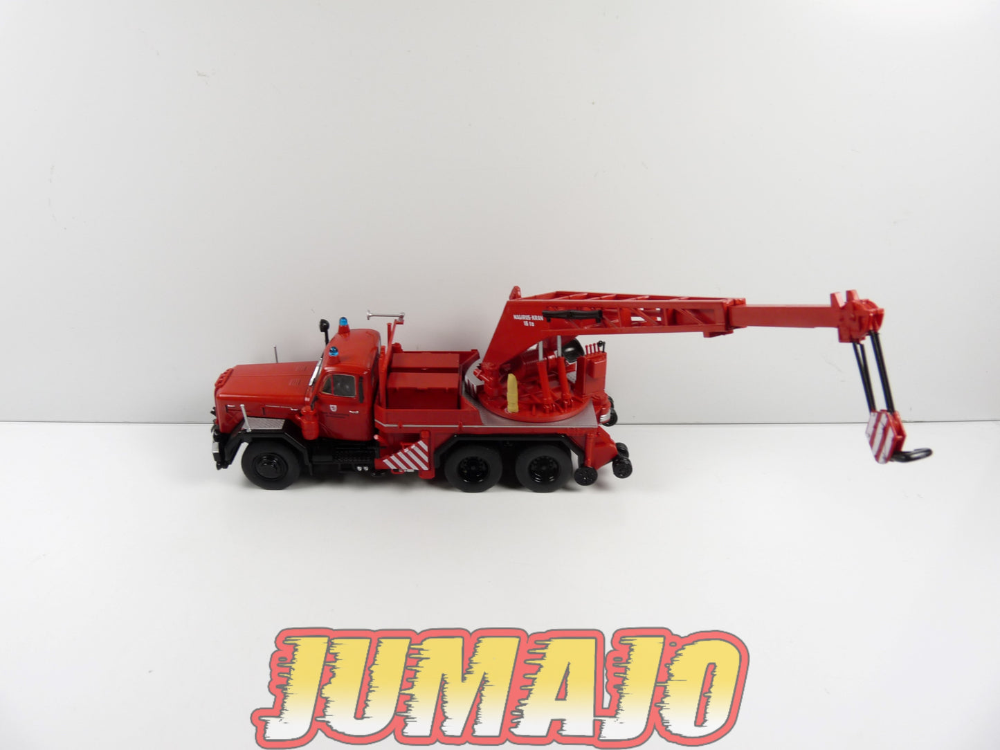 CPF115 Camion 1/43 Hachette IXO Pompiers : MAGIRUS Uranus Camion grue 16 tonnes