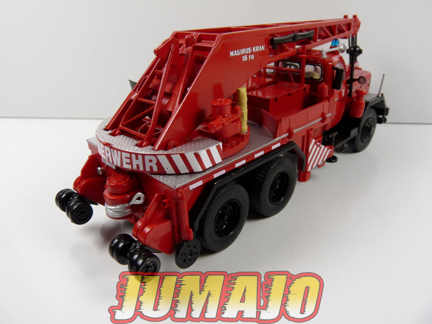 CPF115 Camion 1/43 Hachette IXO Pompiers : MAGIRUS Uranus Camion grue 16 tonnes