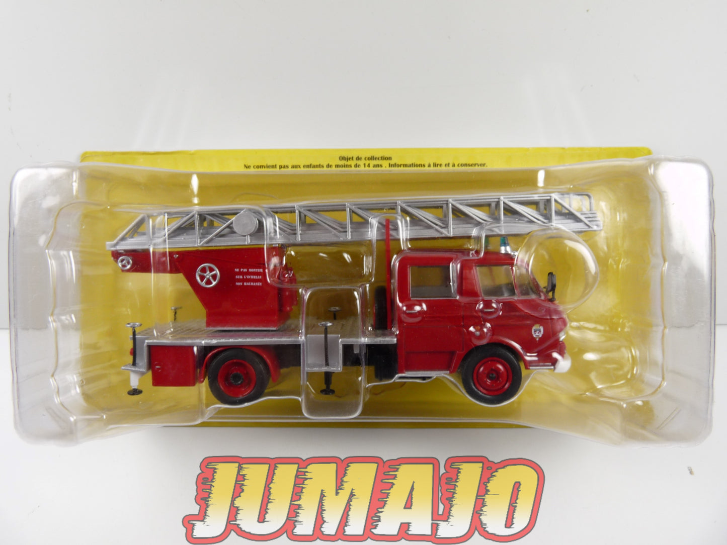CPF116 Camion 1/43 Hachette IXO Pompiers : CITROEN 450 Echelle pivotante Simis pompier paris