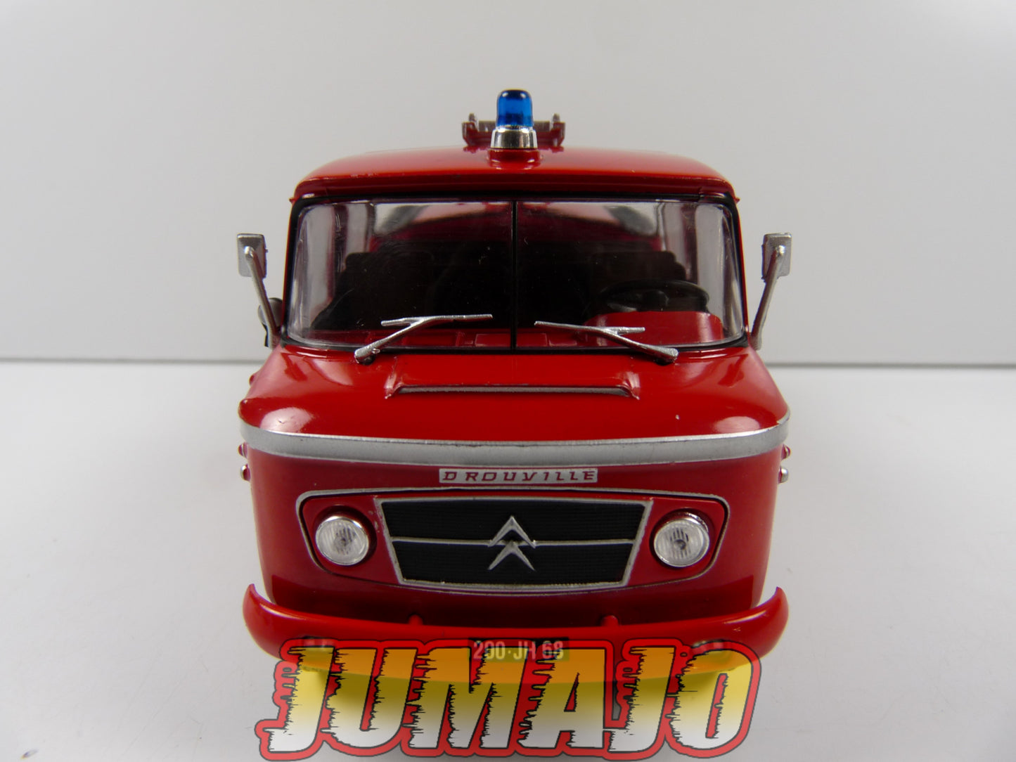 CPF117 Camion 1/43 Hachette IXO Pompiers : CITROEN 46 CD Heuliez Pompes Guinard Cabine double