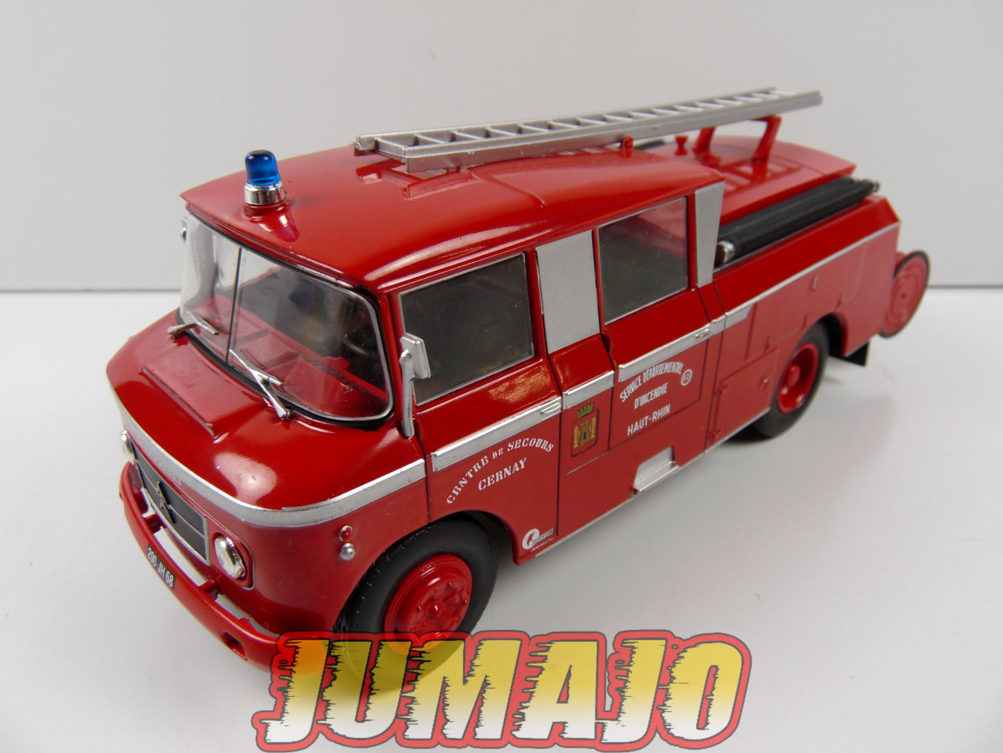 CPF117 Camion 1/43 Hachette IXO Pompiers : CITROEN 46 CD Heuliez Pompes Guinard Cabine double