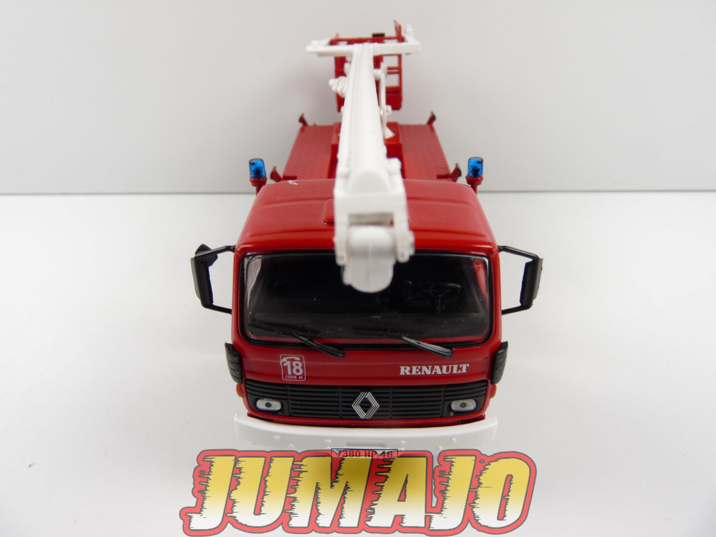 CPF118 Camion 1/43 Hachette IXO Pompiers : RENAULT JP11 Bras élévateur