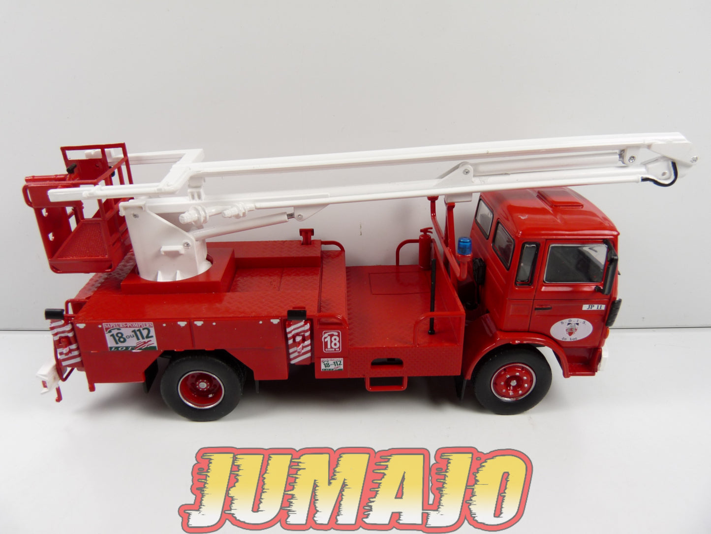 CPF118 Camion 1/43 Hachette IXO Pompiers : RENAULT JP11 Bras élévateur