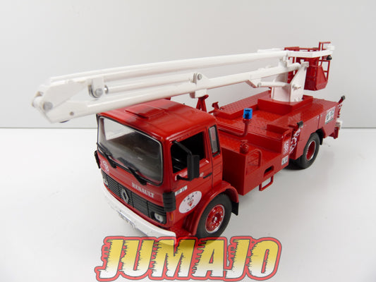CPF118 Camion 1/43 Hachette IXO Pompiers : RENAULT JP11 Bras élévateur