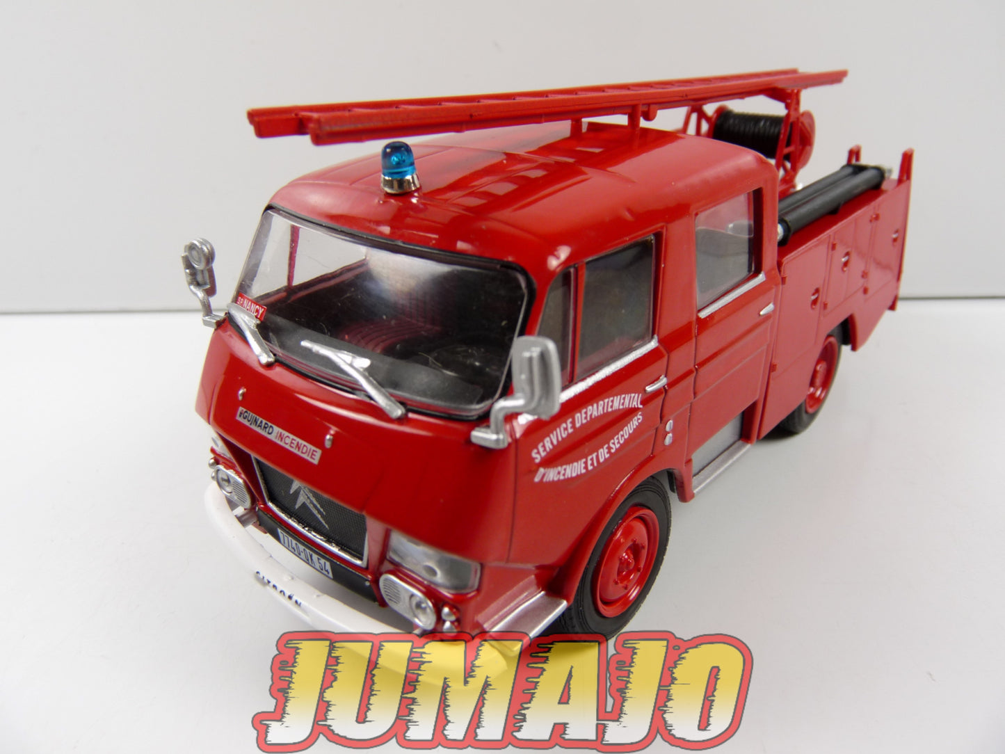 CPF124 Camion 1/43 Hachette IXO Pompiers : CITROEN N Premier secours léger Guinard-Incendie