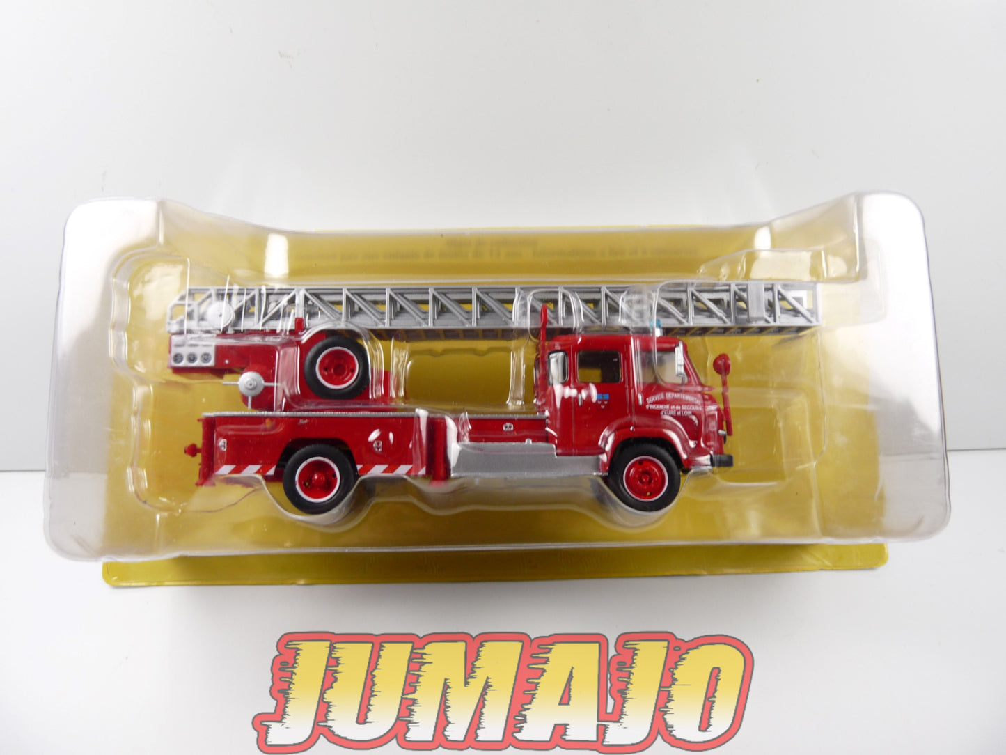 CPF125 Camion 1/43 Hachette IXO Pompiers : SAVIEM S7 Echelle pivotante 30m Metz châteaudun