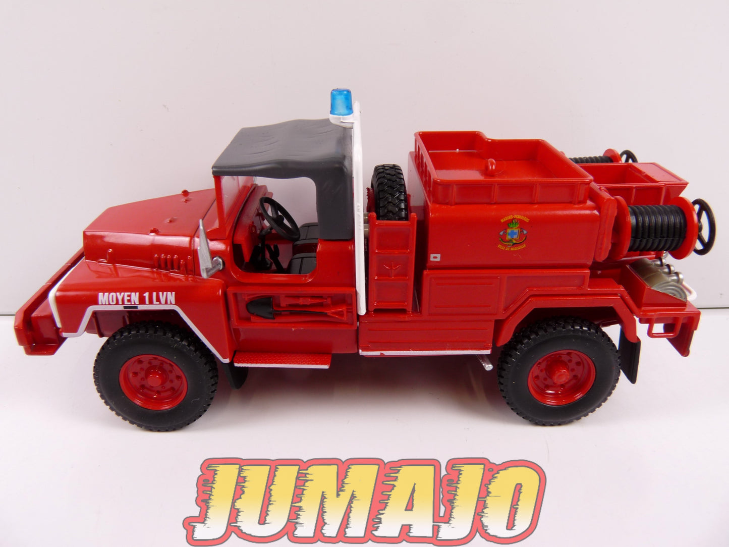 CPF127 POMPIERS 1/43 Hachette IXO Camion-citerne Acmat TPK 4x4 feux de forêts Marin pompier marseille