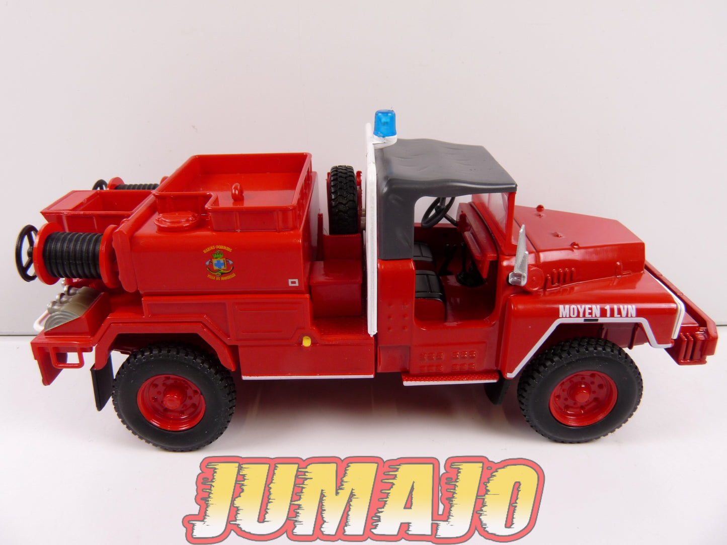 CPF127 POMPIERS 1/43 Hachette IXO Camion-citerne Acmat TPK 4x4 feux de forêts Marin pompier marseille