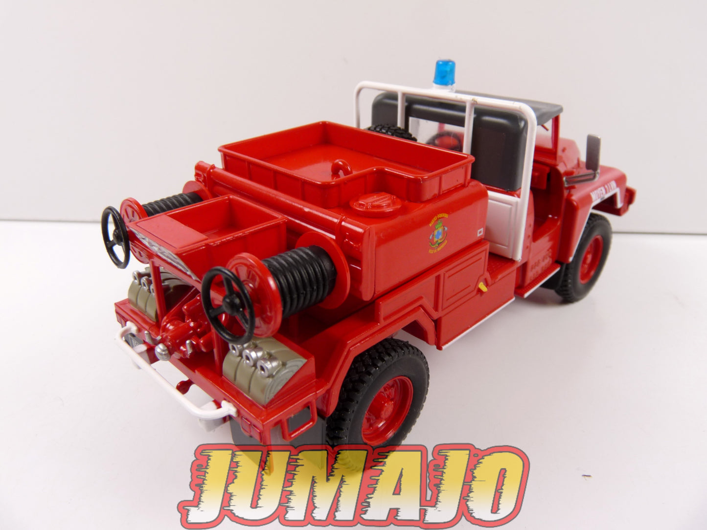 CPF127 POMPIERS 1/43 Hachette IXO Camion-citerne Acmat TPK 4x4 feux de forêts Marin pompier marseille
