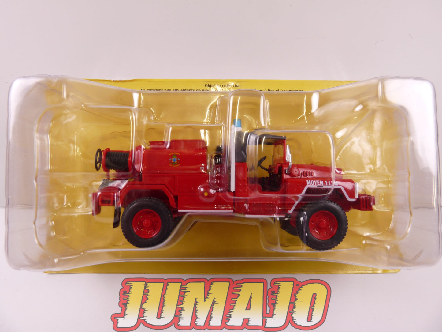 CPF127 POMPIERS 1/43 Hachette IXO Camion-citerne Acmat TPK 4x4 feux de forêts Marin pompier marseille