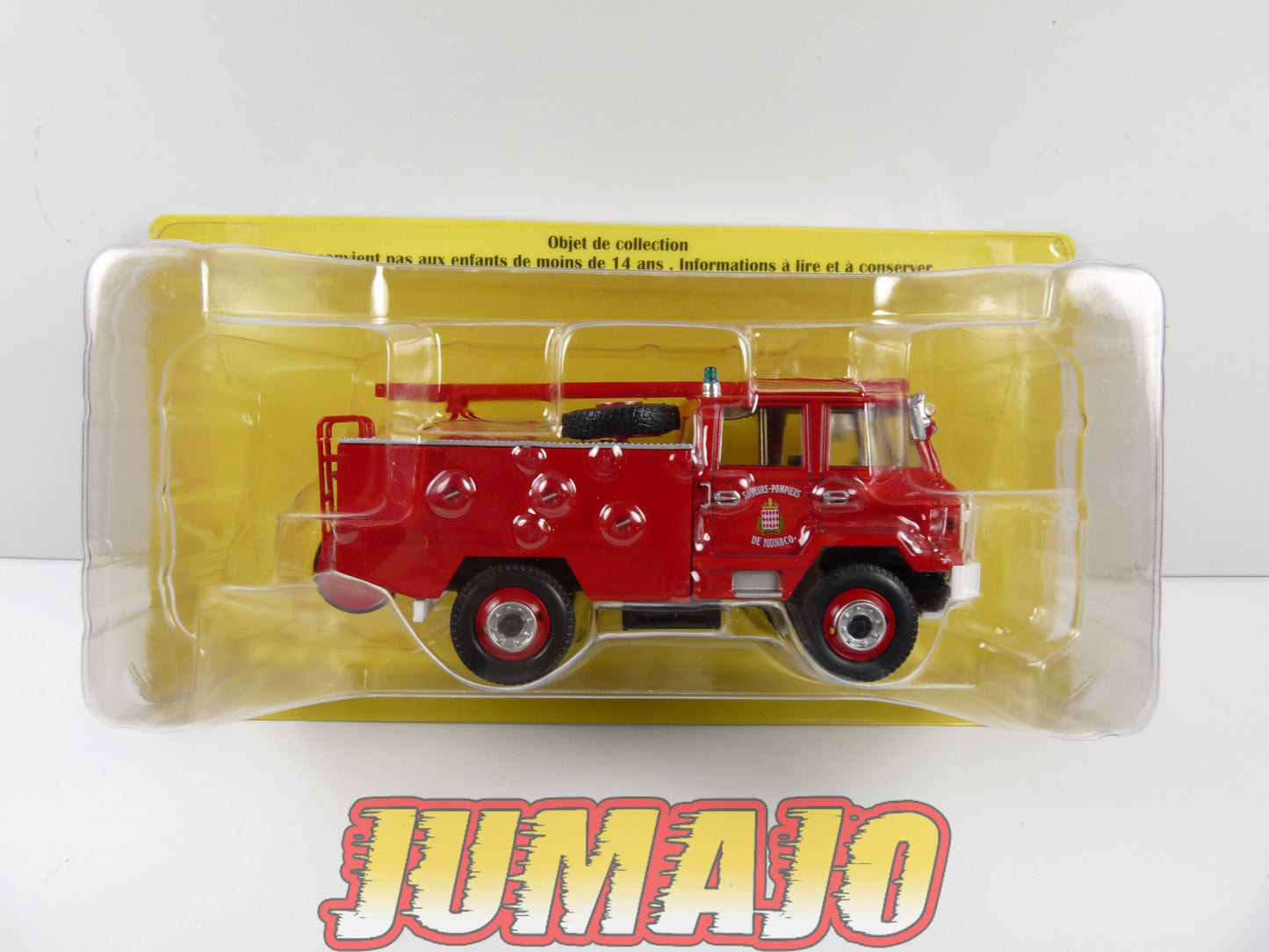 CPF128 Camion 1/43 Hachette IXO Pompiers : BERLIET FF Fourgon-pompe Camiva 4x4 monaco