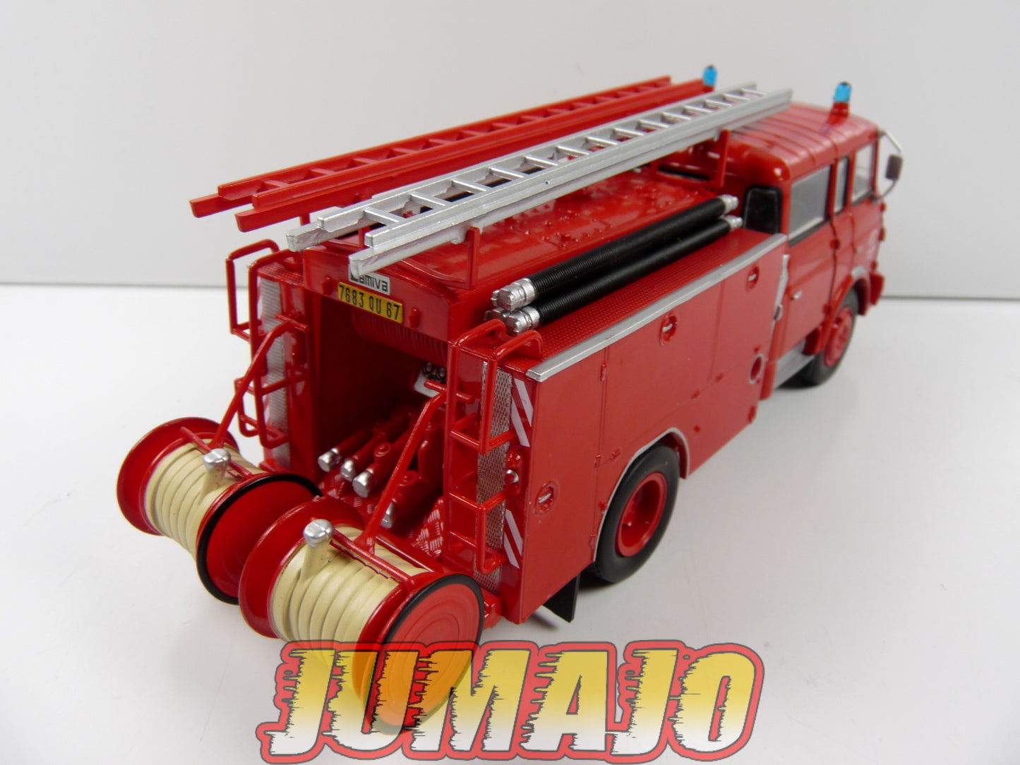 CPF131 Camion 1/43 Hachette IXO Pompiers : BERLIET GAK 20 H 2 Camiva Strasbourg