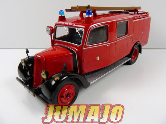CPF57 Camion 1/43 Hachette IXO Pompiers : CITROEN U23 LF8 spécial Sarre Carrosserie Mader