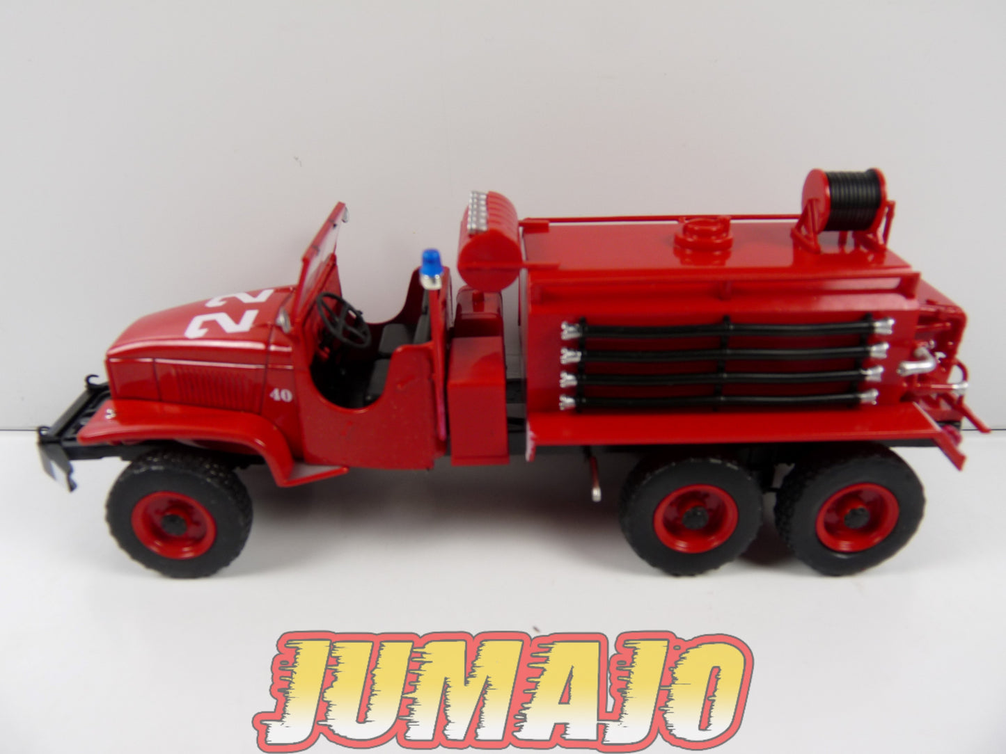 CPF62 Camion 1/43 Hachette IXO Pompiers : GMC CCKW 353 Citerne feux de forêts