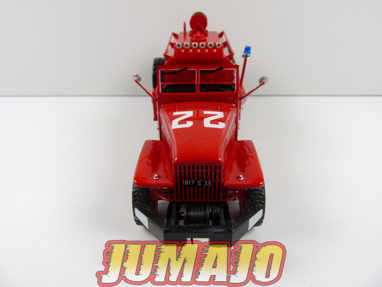 CPF62 Camion 1/43 Hachette IXO Pompiers : GMC CCKW 353 Citerne feux de forêts