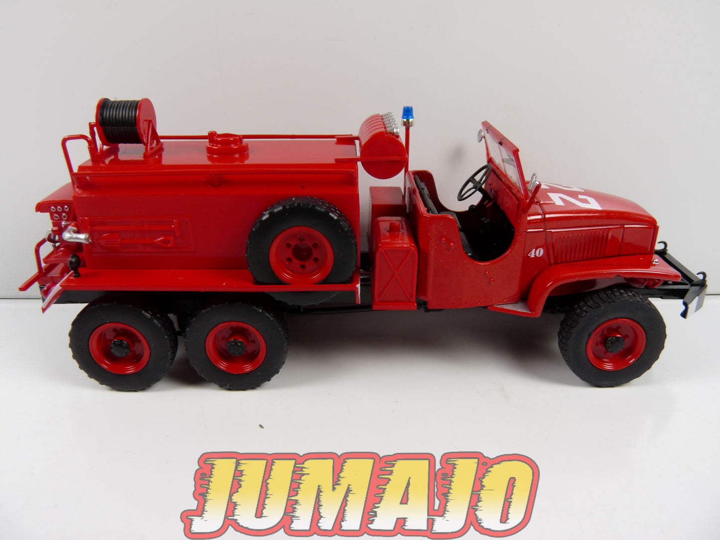 CPF62 Camion 1/43 Hachette IXO Pompiers : GMC CCKW 353 Citerne feux de forêts