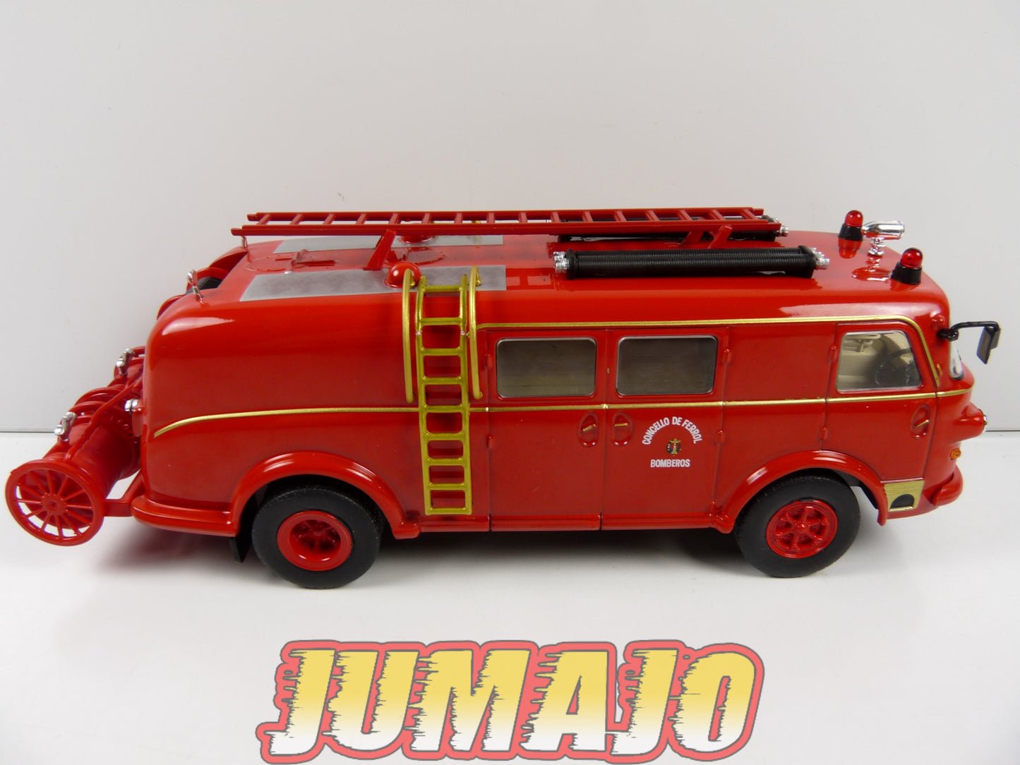 CPF76 Camion 1/43 Hachette IXO Pompiers : PEGASO Mofletes Autopompe