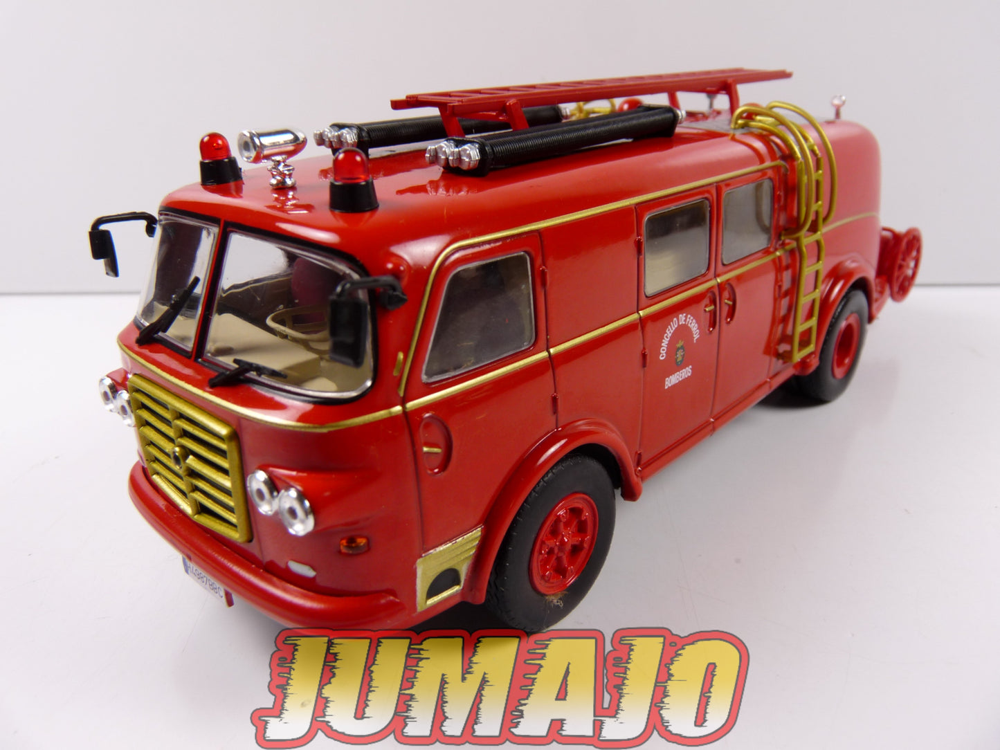 CPF76 Camion 1/43 Hachette IXO Pompiers : PEGASO Mofletes Autopompe
