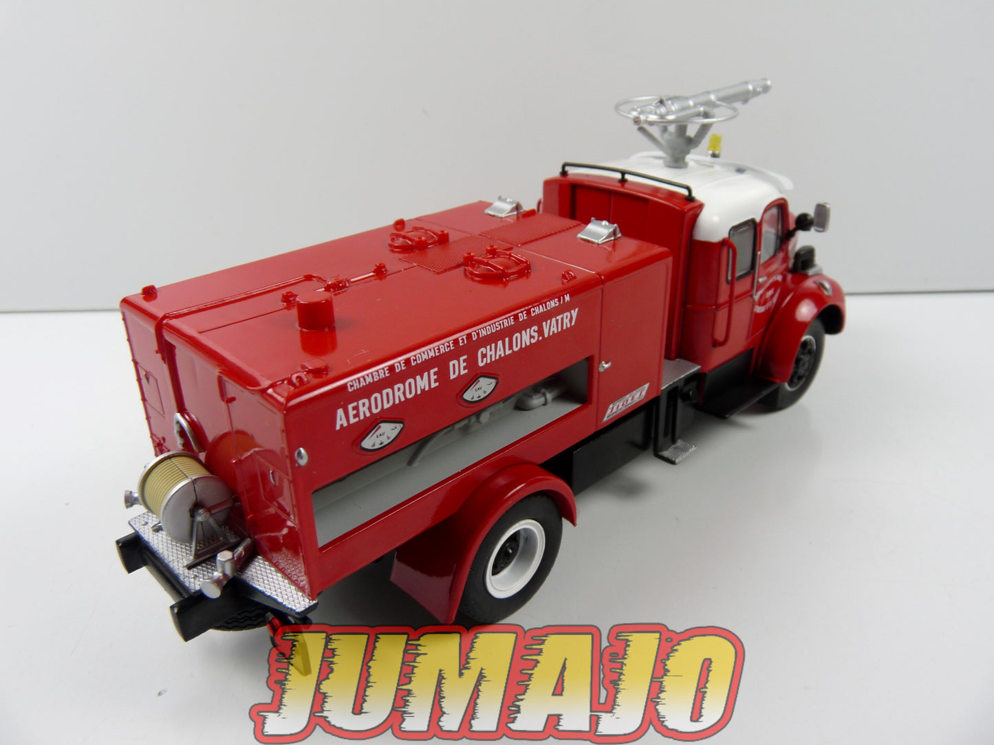 CPF85 Camion 1/43 Hachette IXO Pompiers : SIDES VMA 42 Berliet GLC 28 4x4 mousse aéronautique civile