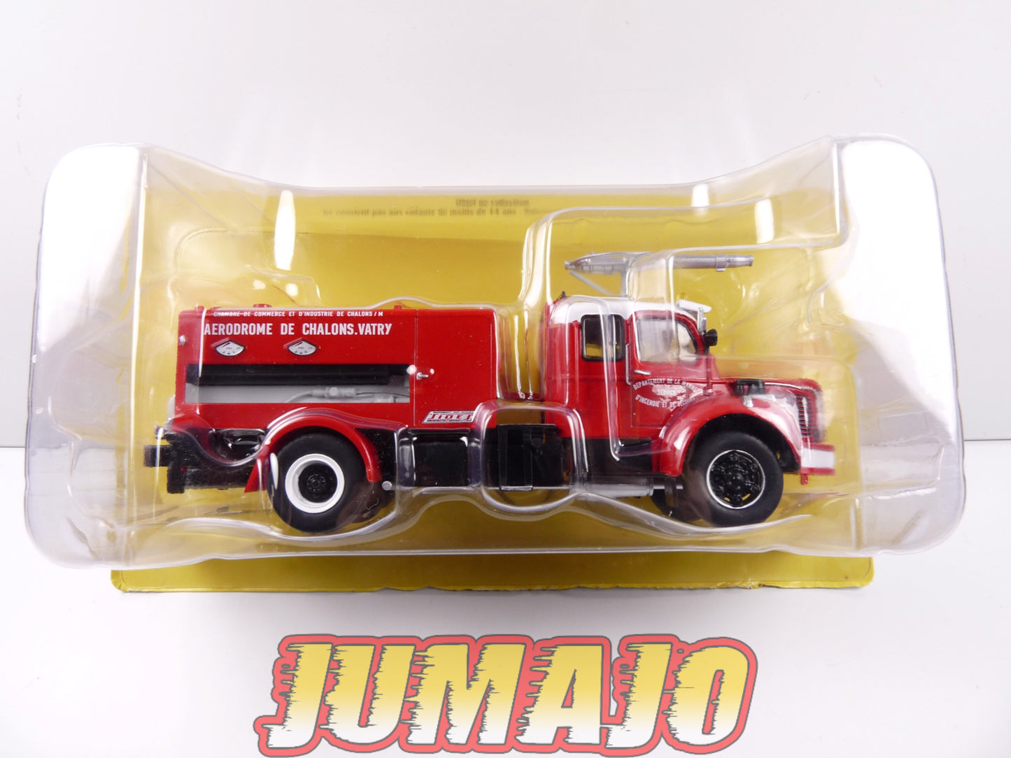 CPF85 Camion 1/43 Hachette IXO Pompiers : SIDES VMA 42 Berliet GLC 28 4x4 mousse aéronautique civile
