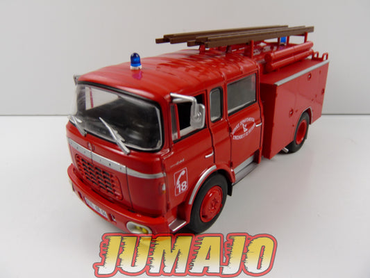 CPF93 Camion 1/43 Hachette IXO Pompiers : BERLIET GAK 20H FPT