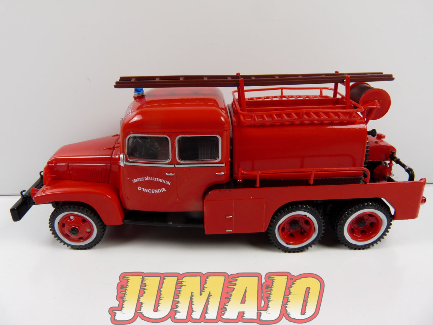 CPF97 Camion 1/43 Hachette IXO Pompiers : GMC Cabine double citerne feux de forêts Merceron