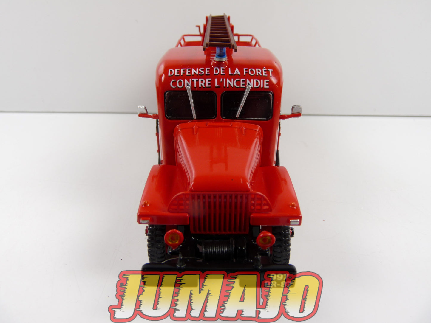 CPF97 Camion 1/43 Hachette IXO Pompiers : GMC Cabine double citerne feux de forêts Merceron
