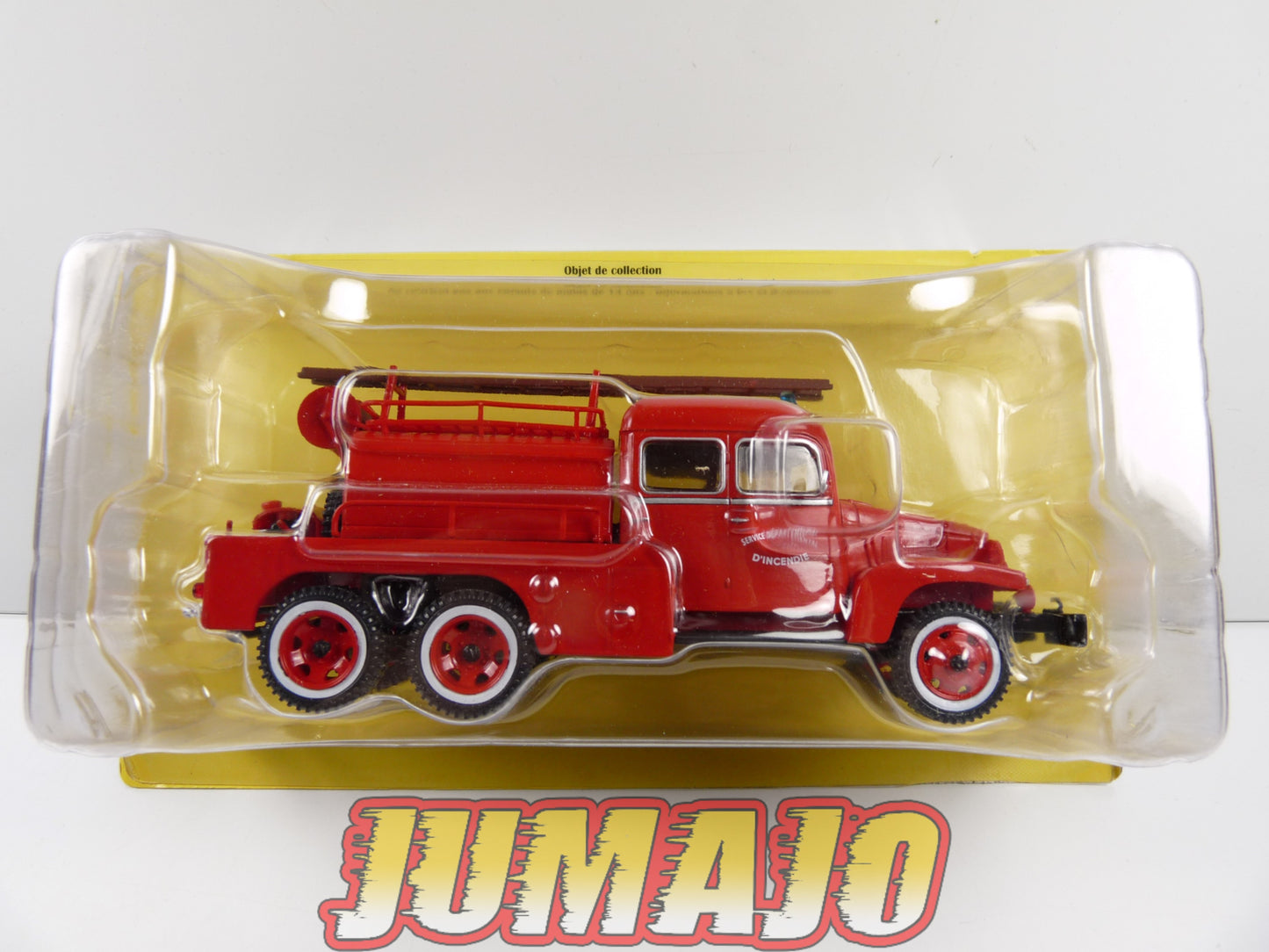 CPF97 Camion 1/43 Hachette IXO Pompiers : GMC Cabine double citerne feux de forêts Merceron